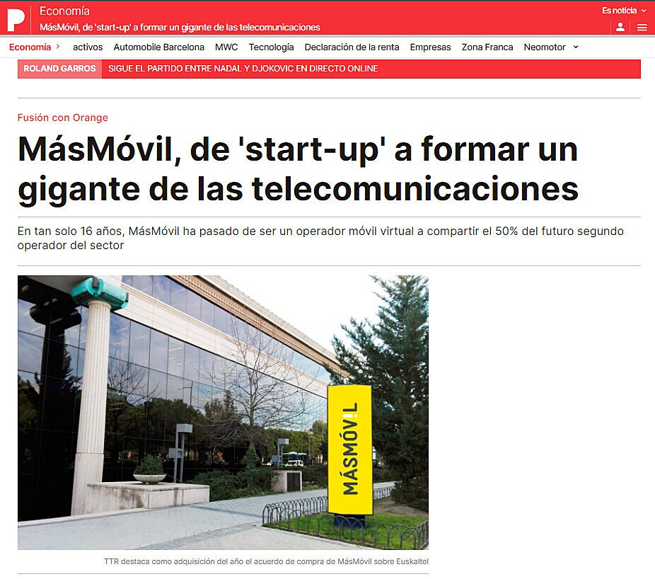 MsMvil, de 'start-up' a formar un gigante de las telecomunicaciones